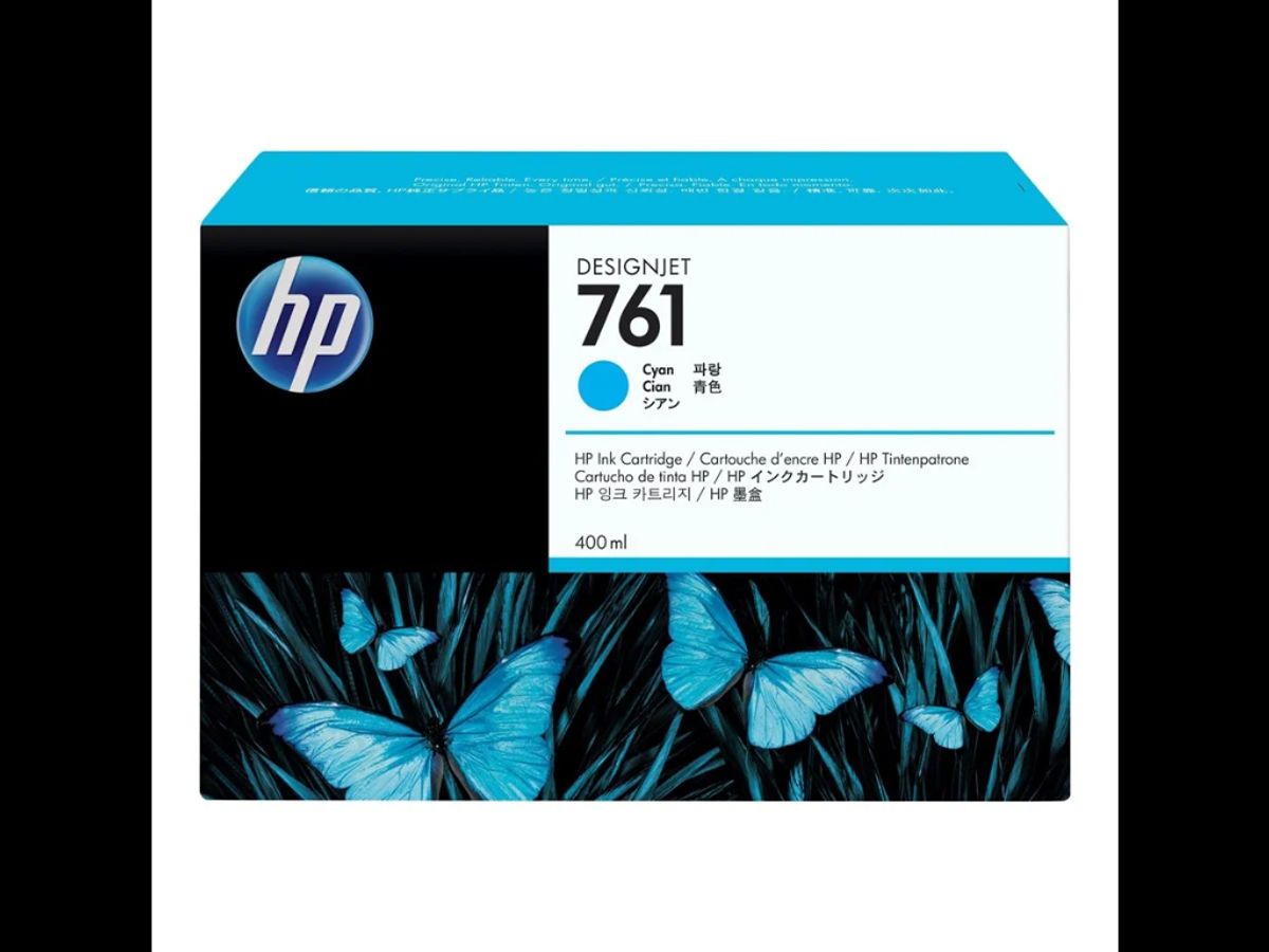 HP 761 Blæk Cyan