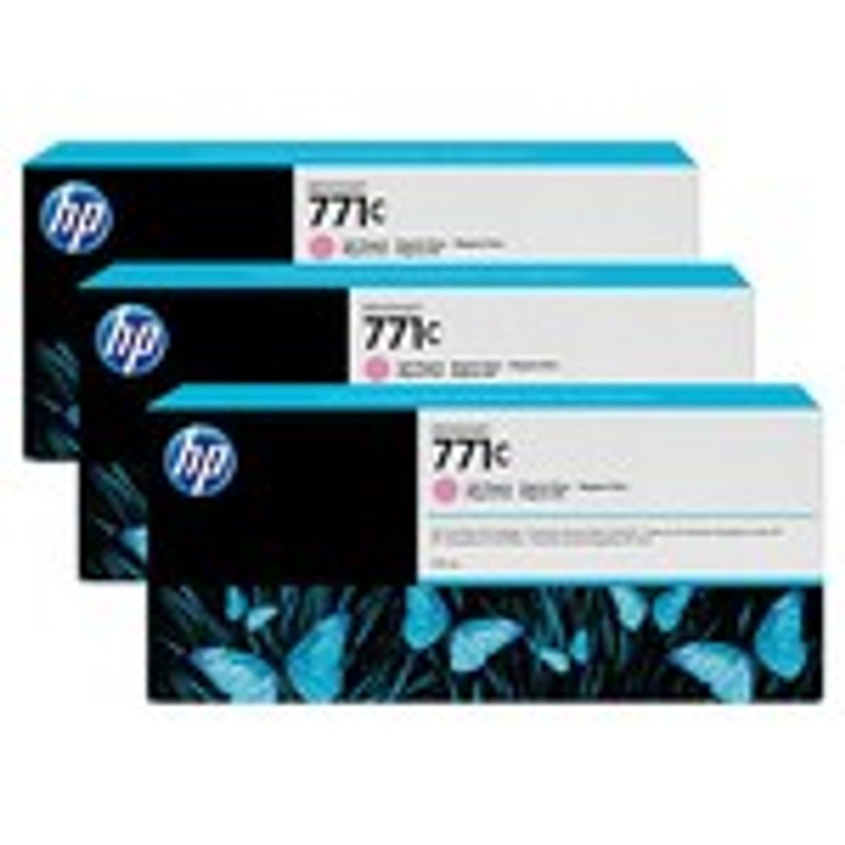 HP 771C Magenta 3 pak. Original