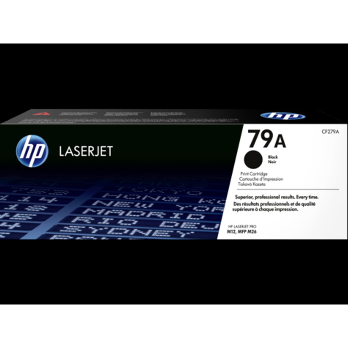 HP 79A Toner Cf279a Sort