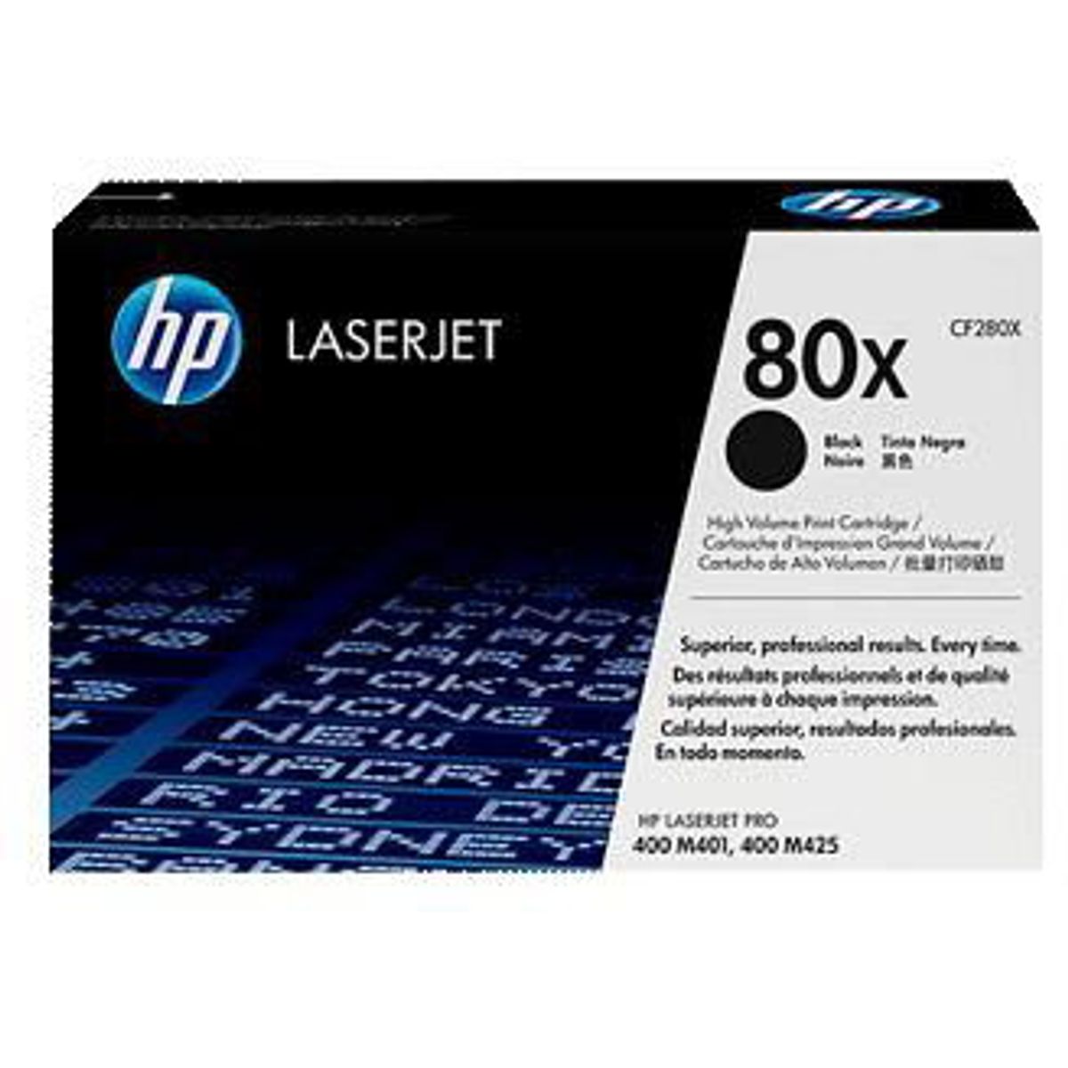 HP 80X toner black