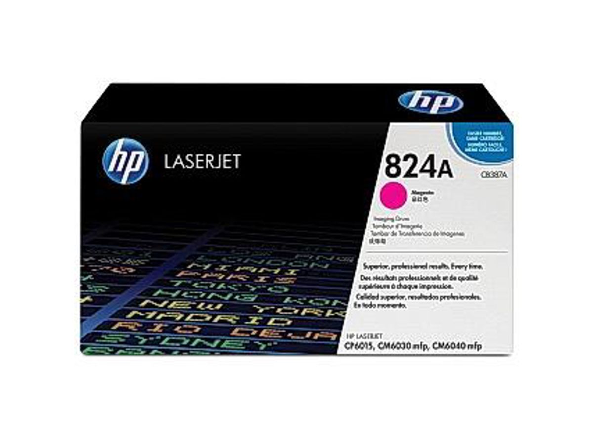 HP 824a Tromle Cb387a Magenta