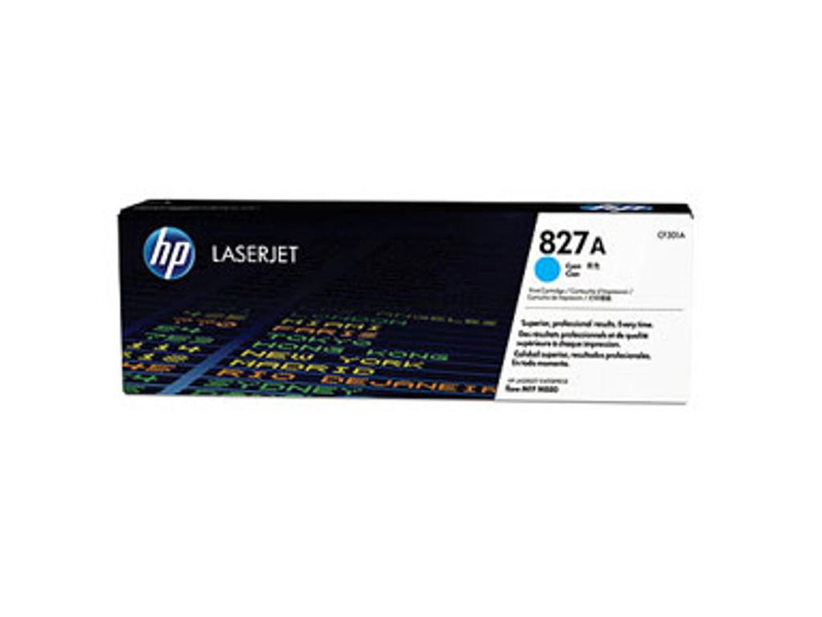 HP 827a Toner Cf301a Cyan