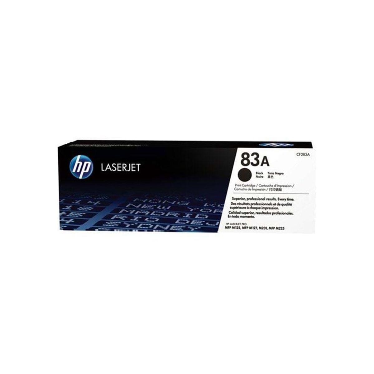 HP 83A Toner Cf283a Sort