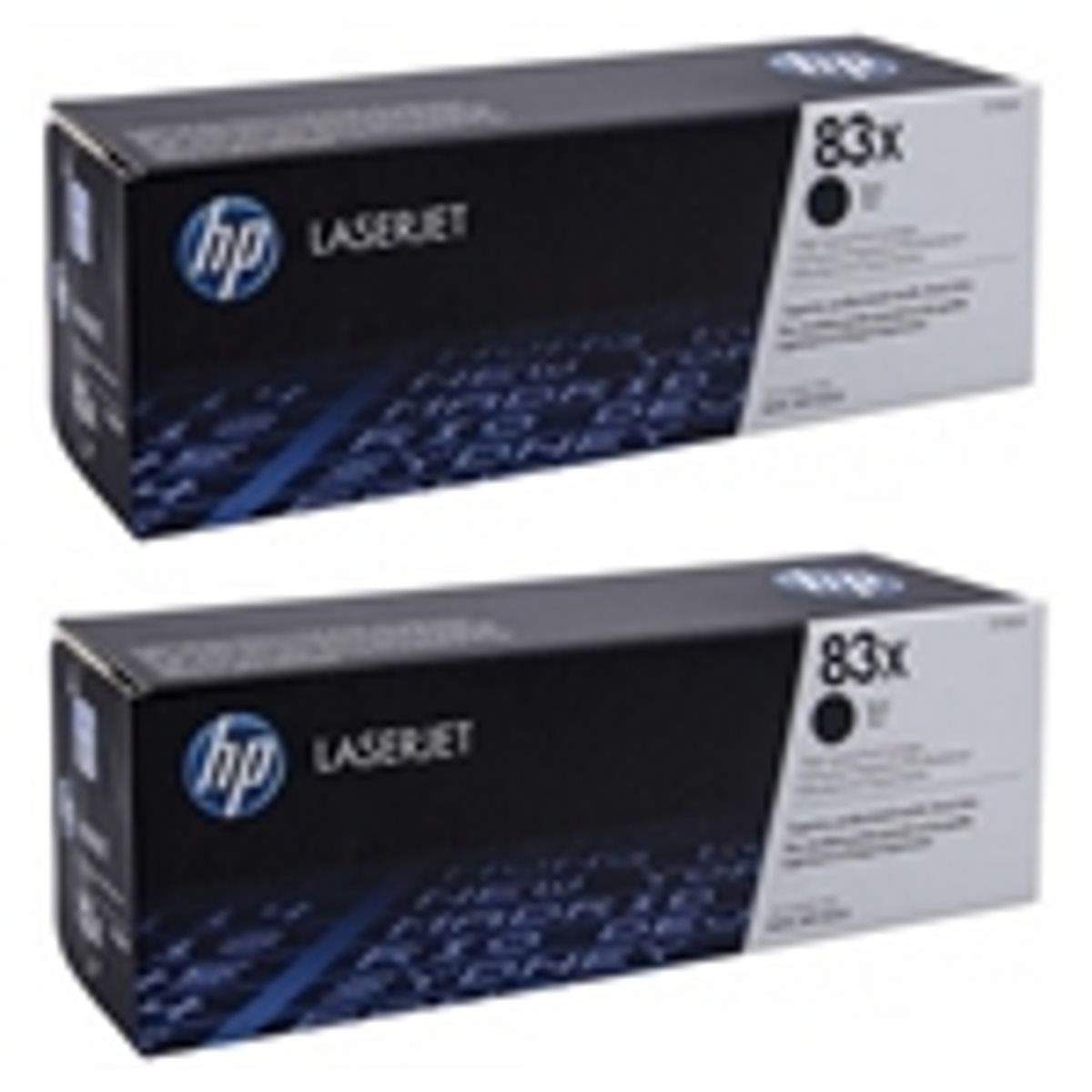 HP 83X 2-Pack Sort Toner CF283XD Original