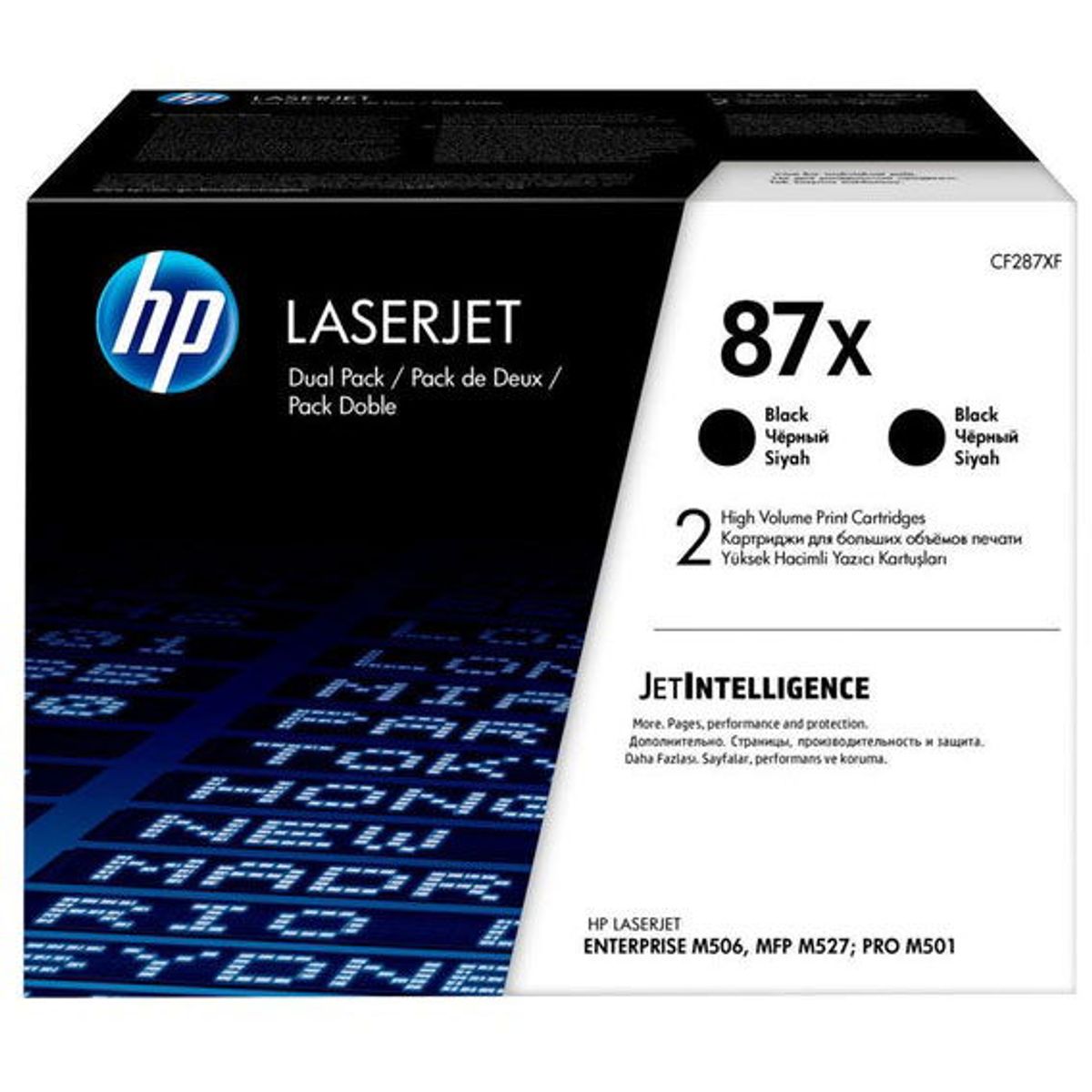 HP 87X toner black