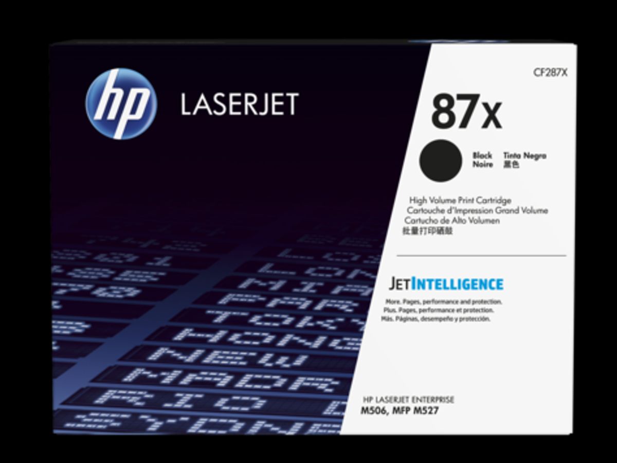 HP 87X Toner Cf287x Sort