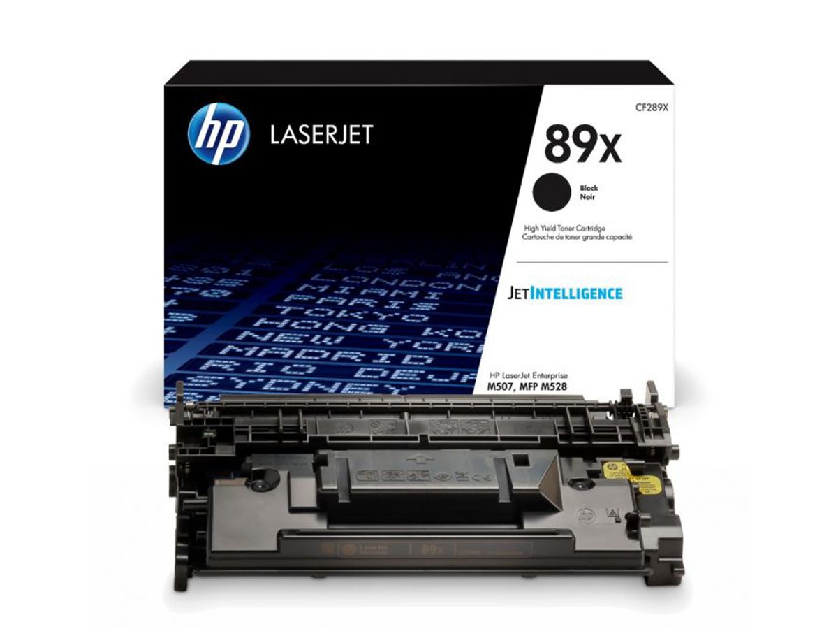 HP 89X Toner Cf289x Sort