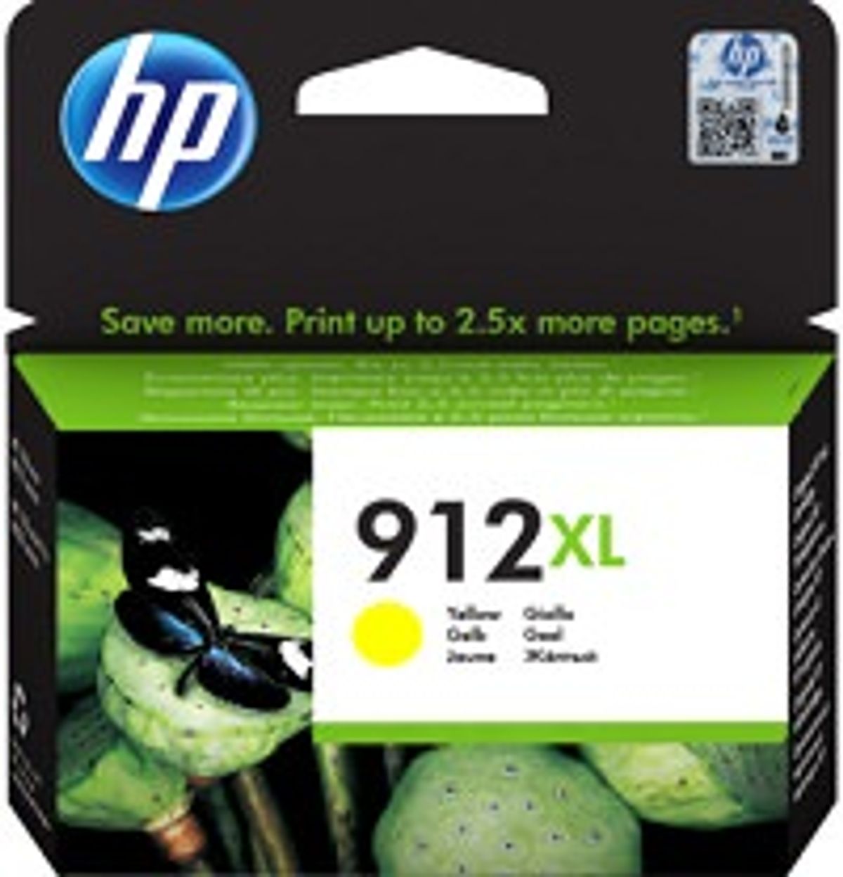 HP 912XL Yellow Printerpatron 3YL83AE Original