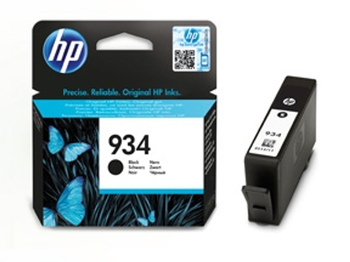 HP 934 BK - C2P19AE Original - Sort 8 ml