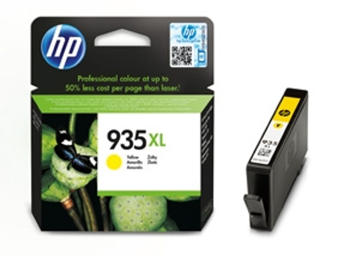 HP 935 XL Y (C2P26AE) gul blækpatron, Original