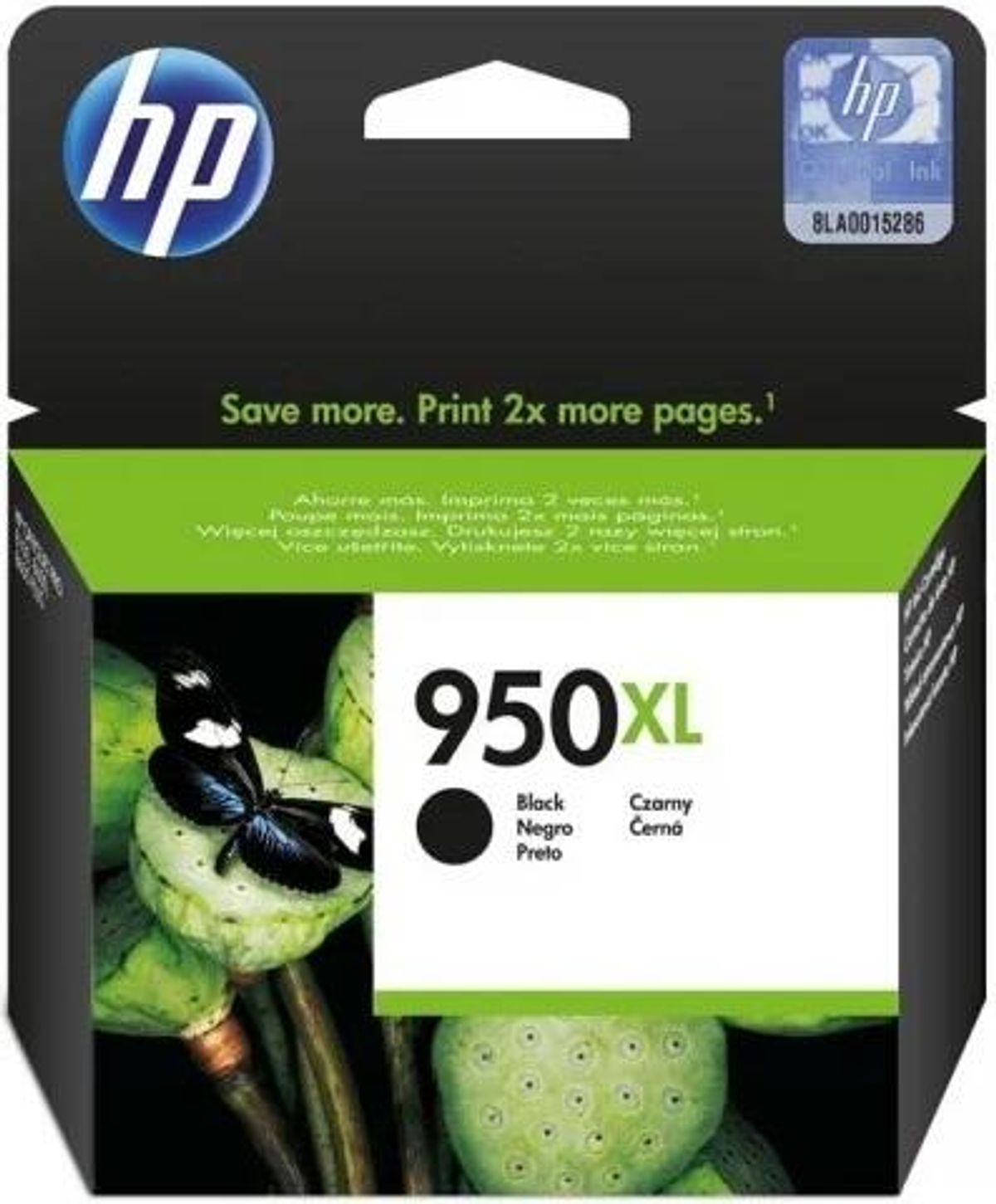 HP 950XL Sort 2300 sider