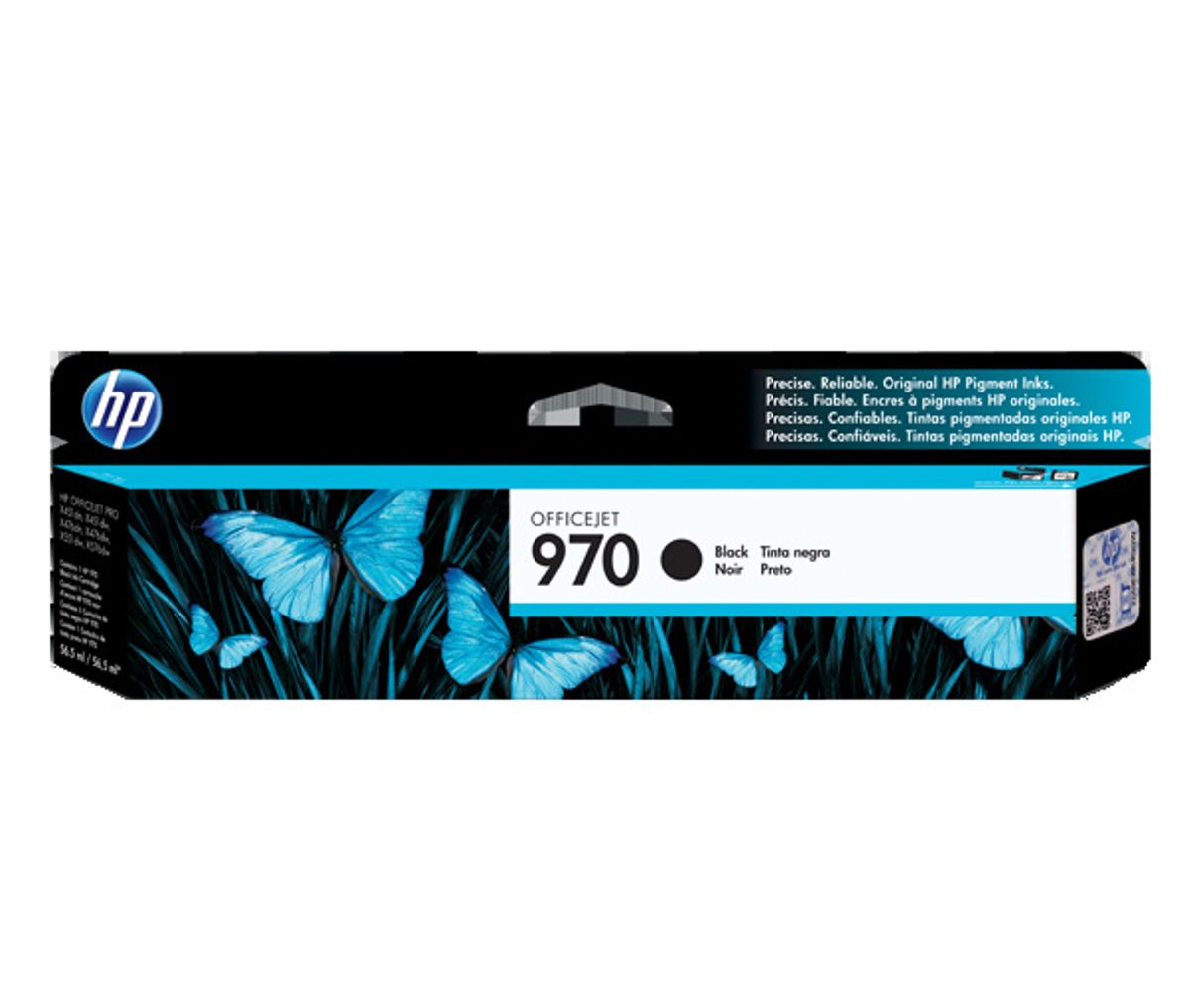 HP 970 BK - CN621AE Original - Sort 3000 sider