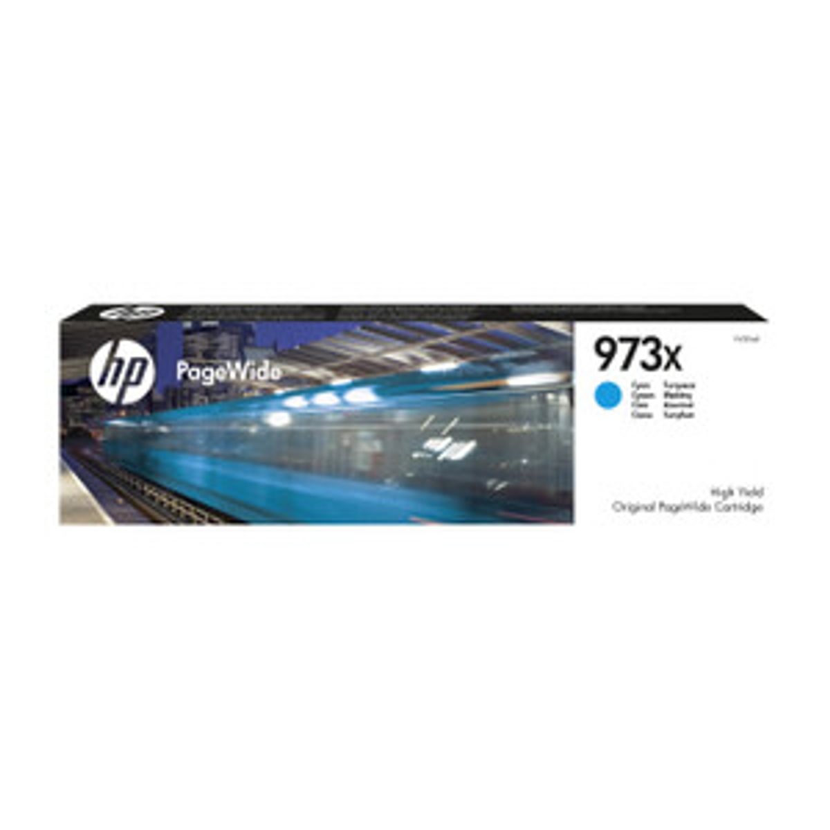 HP 973X Cyan Printerpatron F6T81AE Original