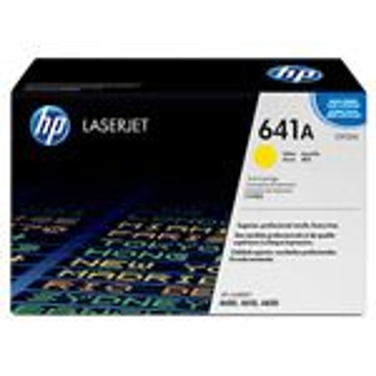 HP C9722A / 641A Gul Lasertoner Original