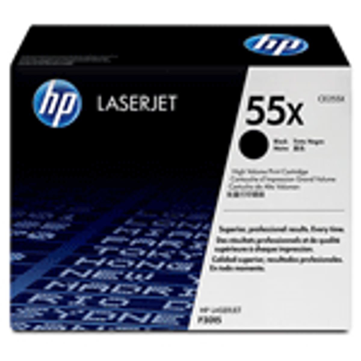 HP CE255XD Sort Lasertoner Original