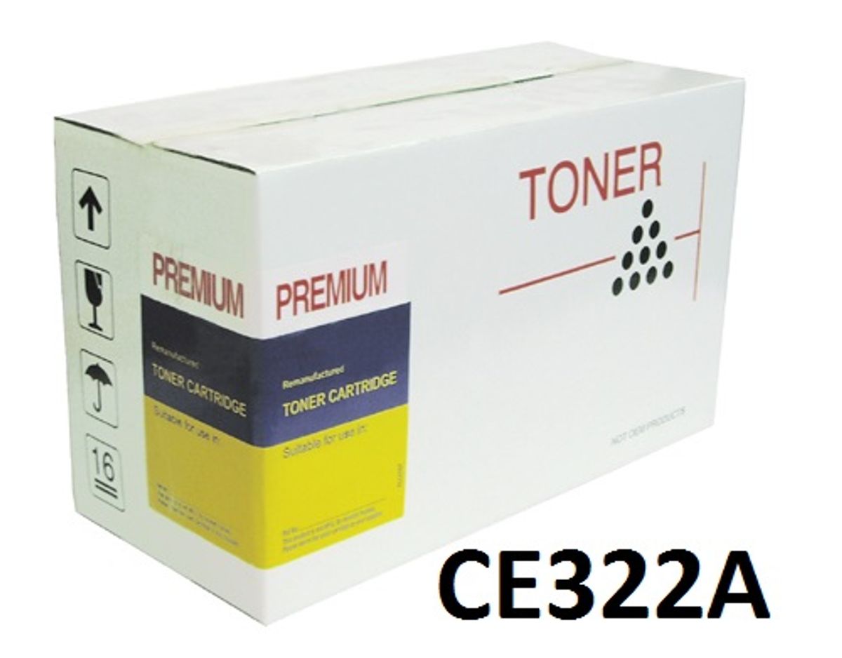 HP CE322A / 128A Gul toner kompatibel