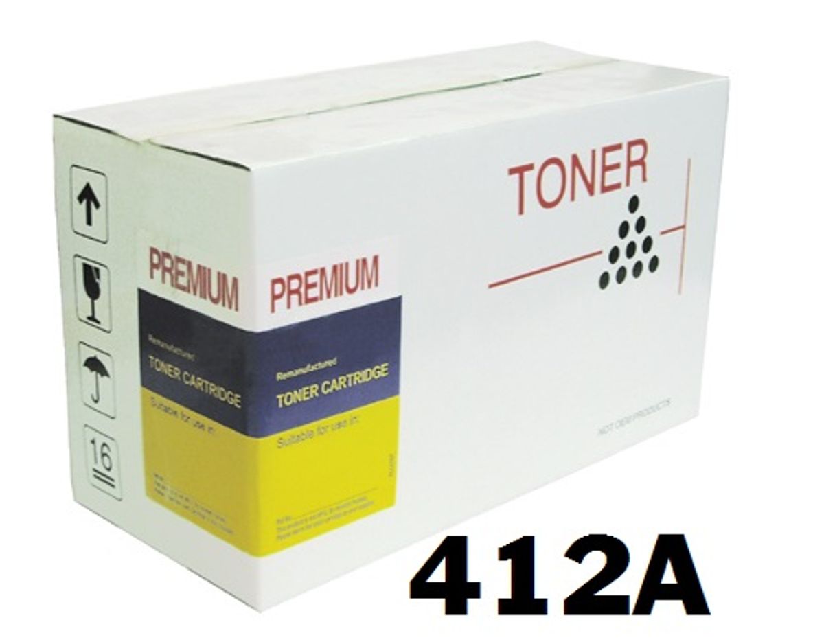 HP CE412A toner 305A Gul kompatibel