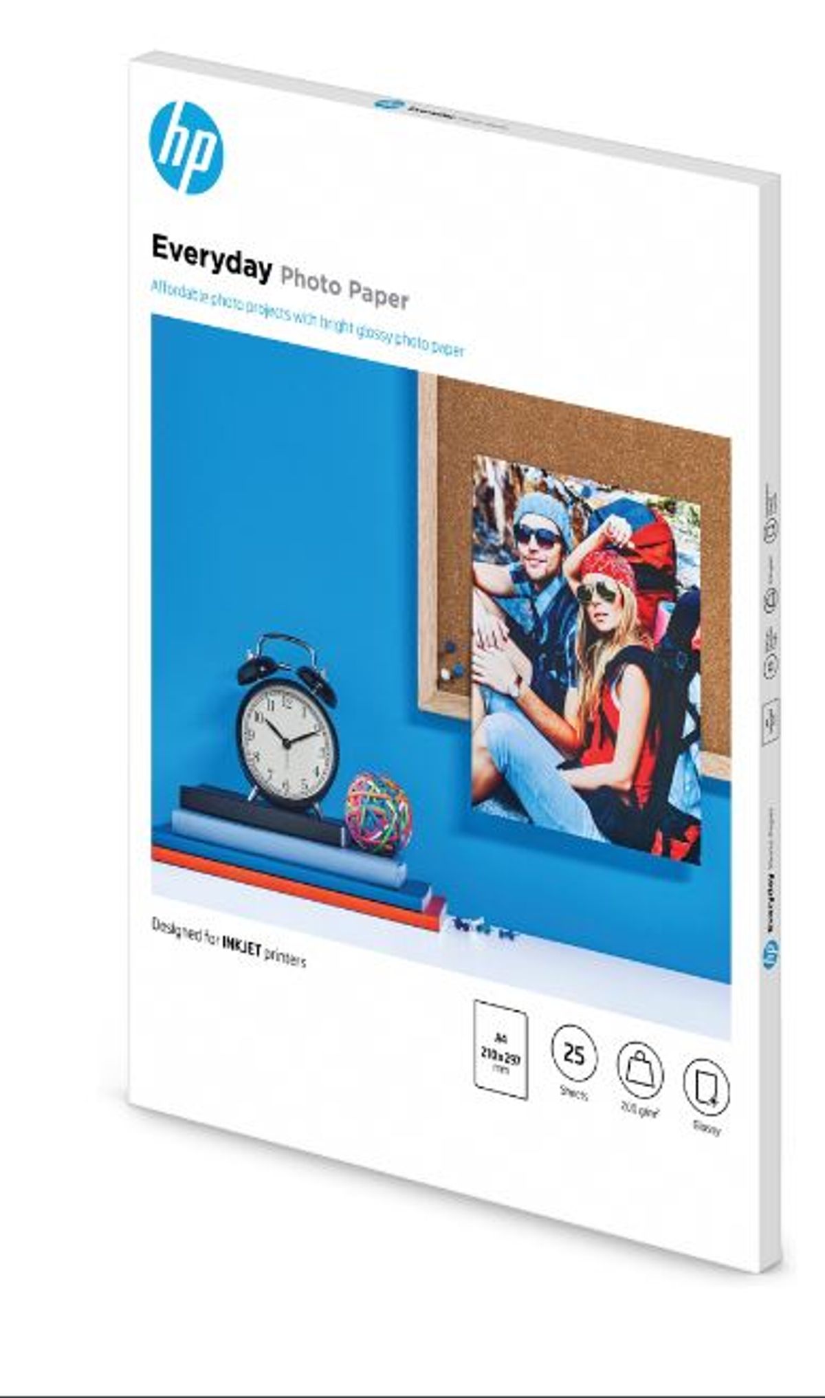 HP everyday photo paper glossy 200g 25 ark