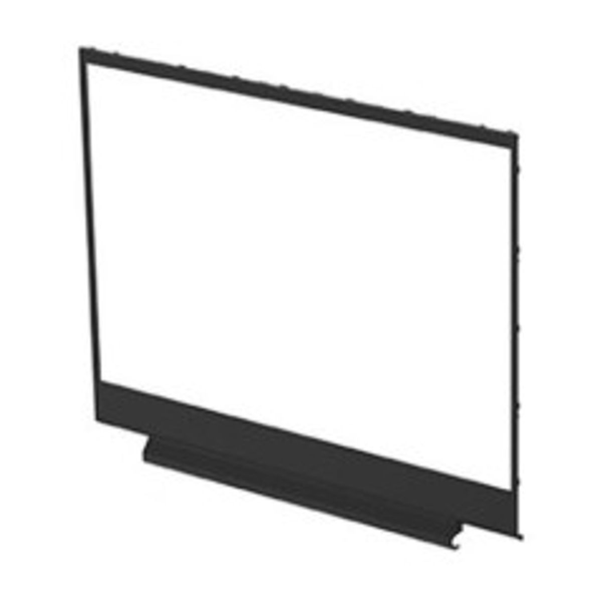 HP LCD BEZEL BLACK LOGO