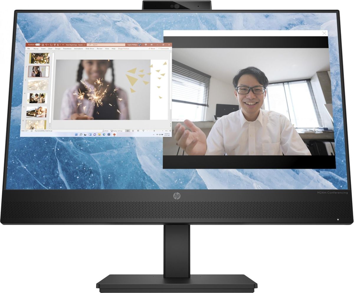 HP M24m Conferencing Monitor 24 1920 x 1080 (Full HD) HDMI DisplayPort USB-C 75Hz