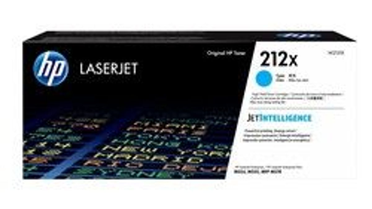 HP No.212X Cyan toner W2121X Original