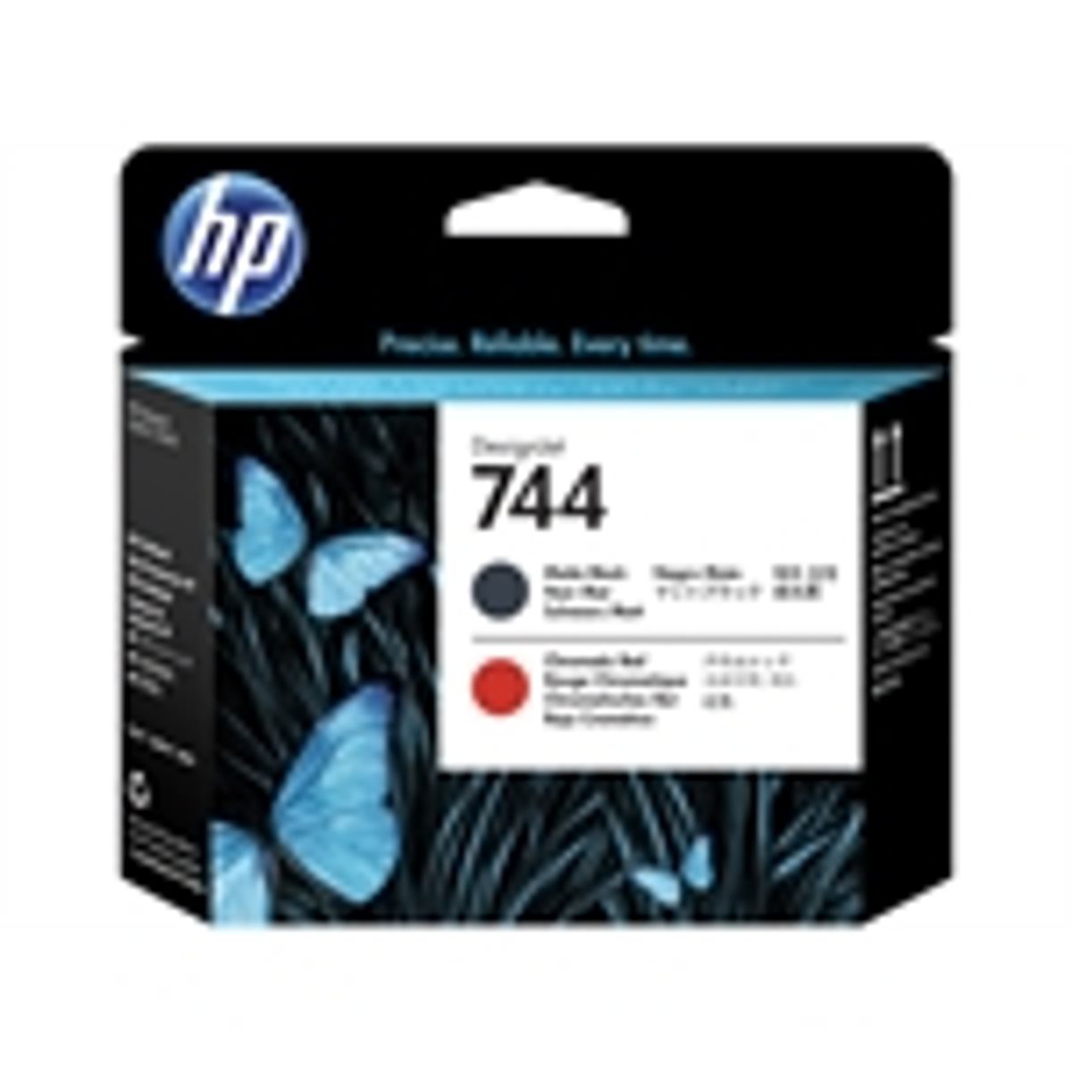 HP No. 744 - F9J88A Matte Sort & Red Printhead Original