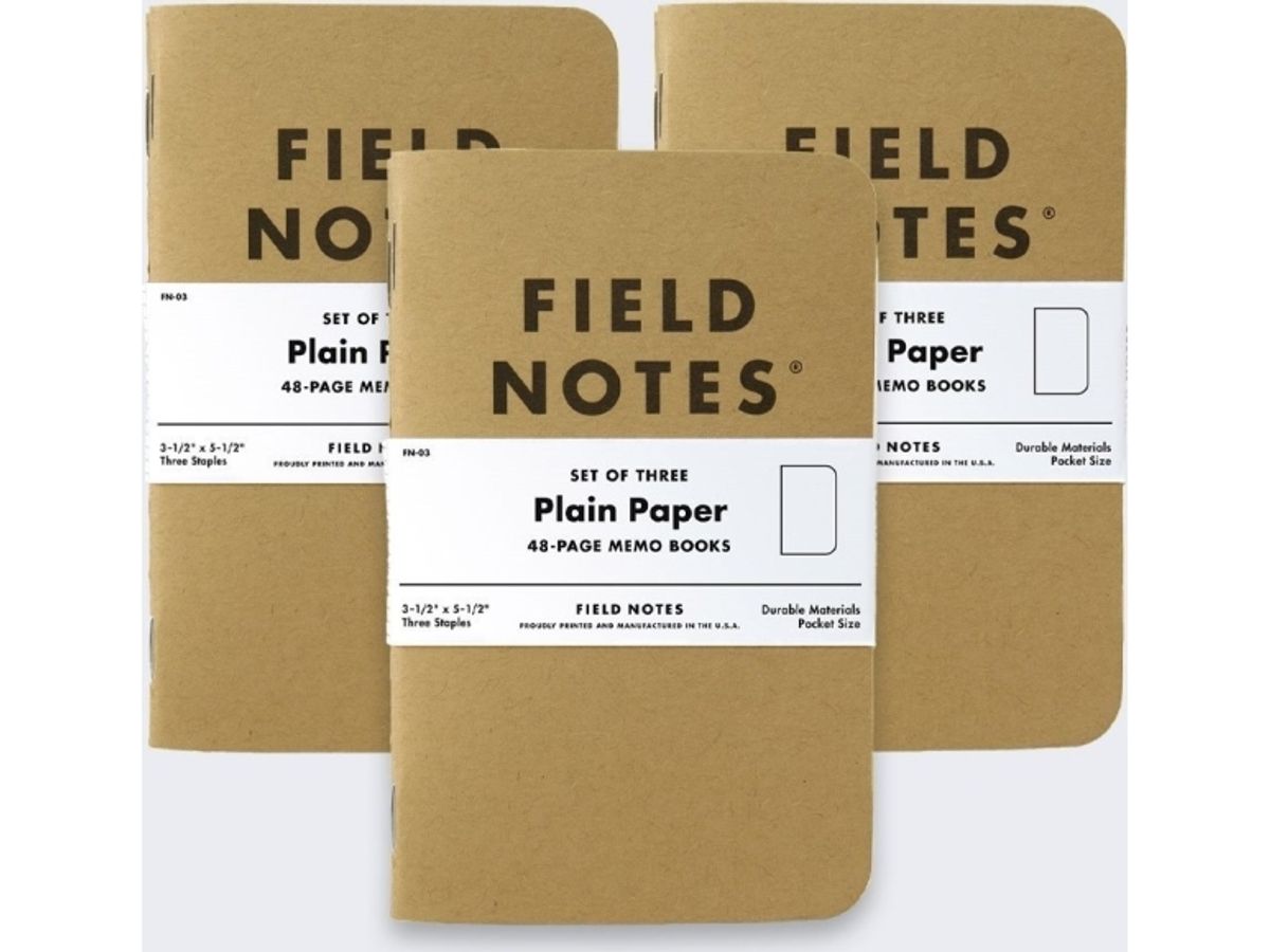 Hp Notes Field Notes Original Kraft Gadki 3 Pack