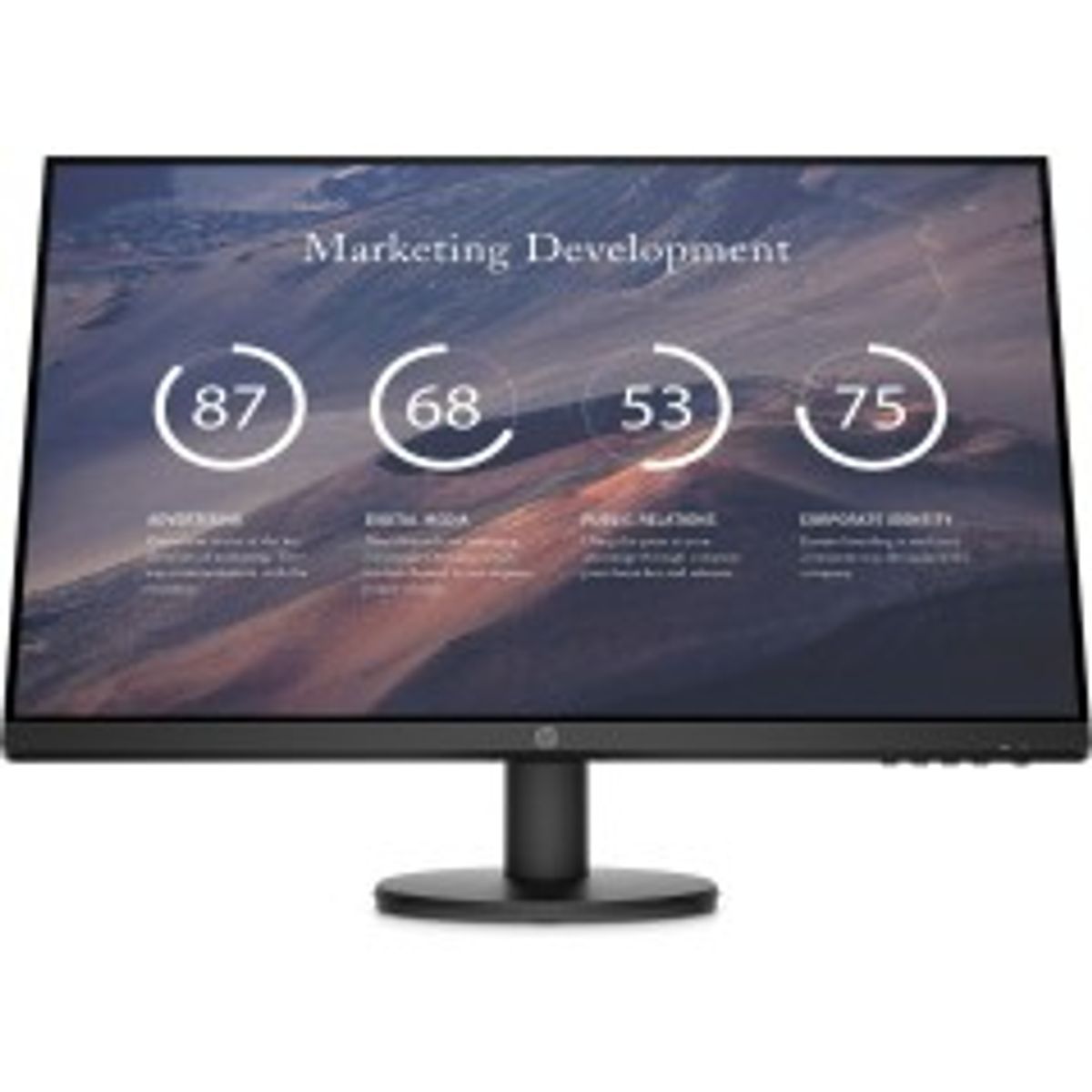 HP P27v G4 computer monitor 68.6