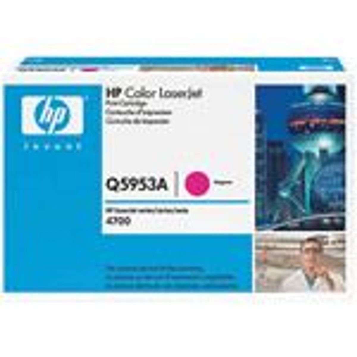 HP Q5953A / 643A Magenta Lasertoner Original