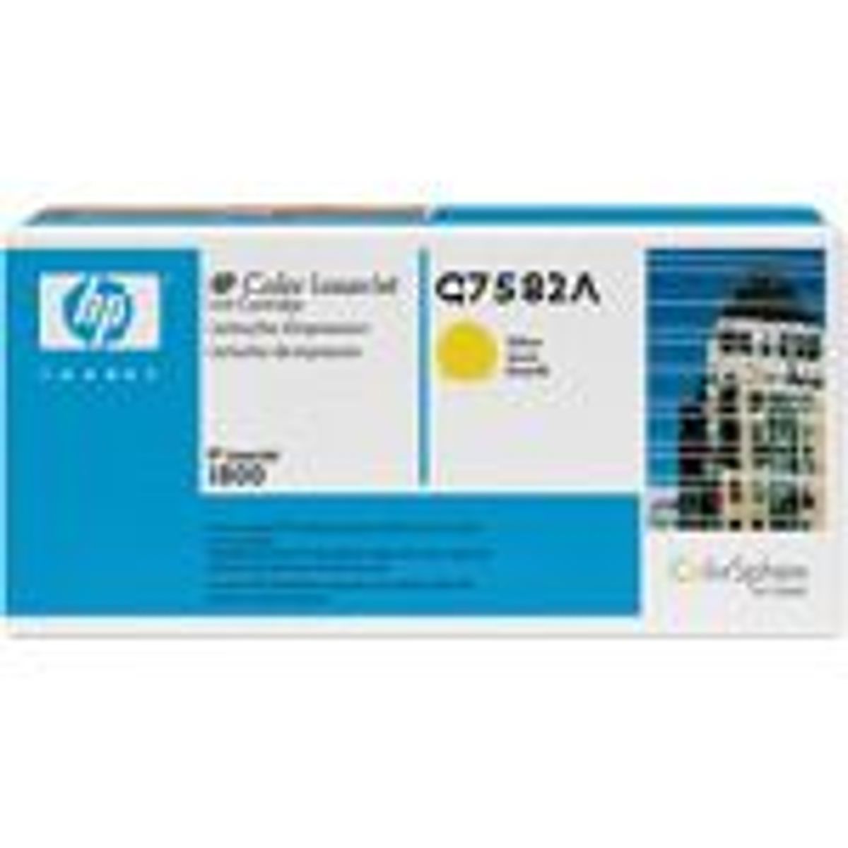 HP Q7582A / 503A Gul Lasertoner Original