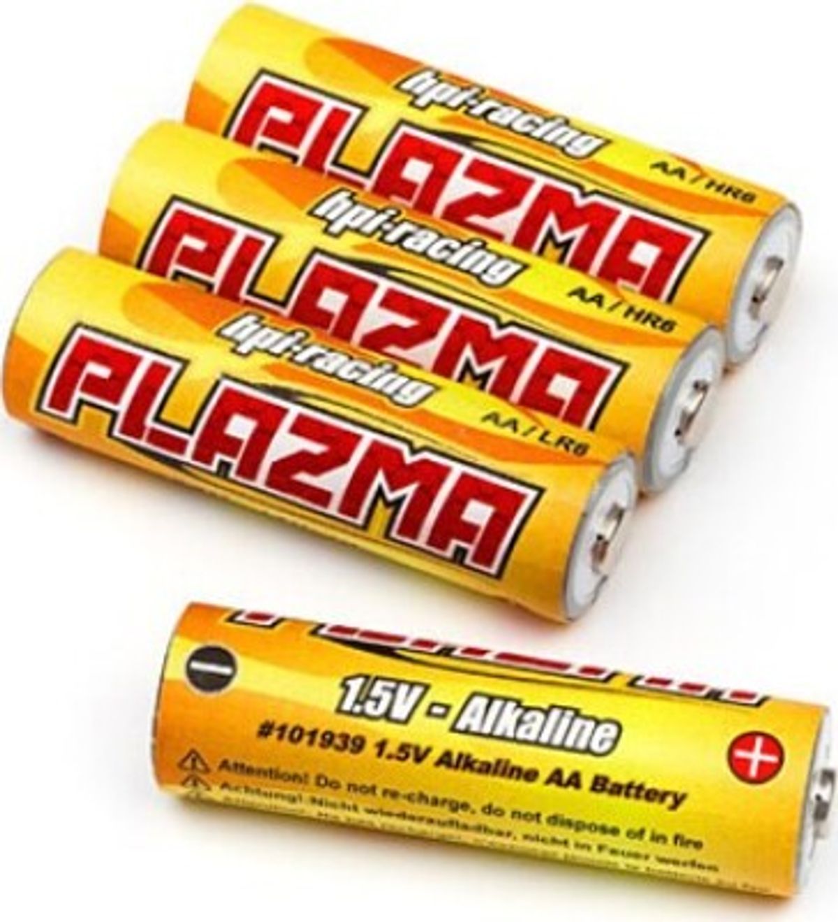 Hpi Plazma 1.5v Aa Alkaline Battery (4pcs) - Hp101939 - Hpi Racing