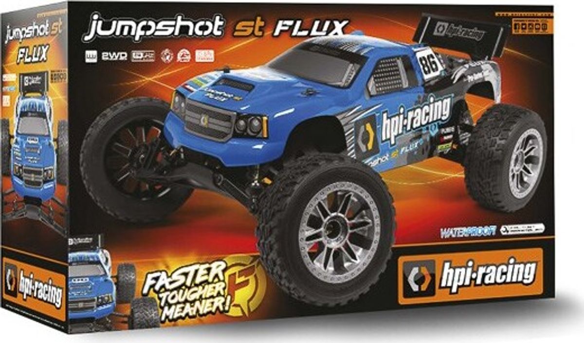 Hpi Racing - Jumpshot St Flux Fjernstyret Bil - Blå - Hp160032