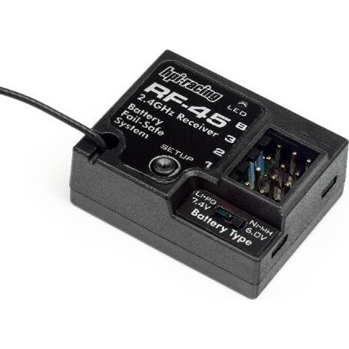 Hpi Rf-45 Receiver (2.4ghz/3ch) - Hp105422 - Hpi Racing