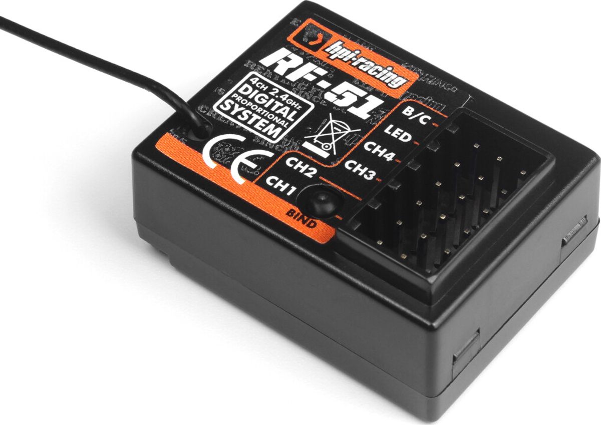 Hpi Rf-51 Receiver - Hp160555 - Hpi Racing