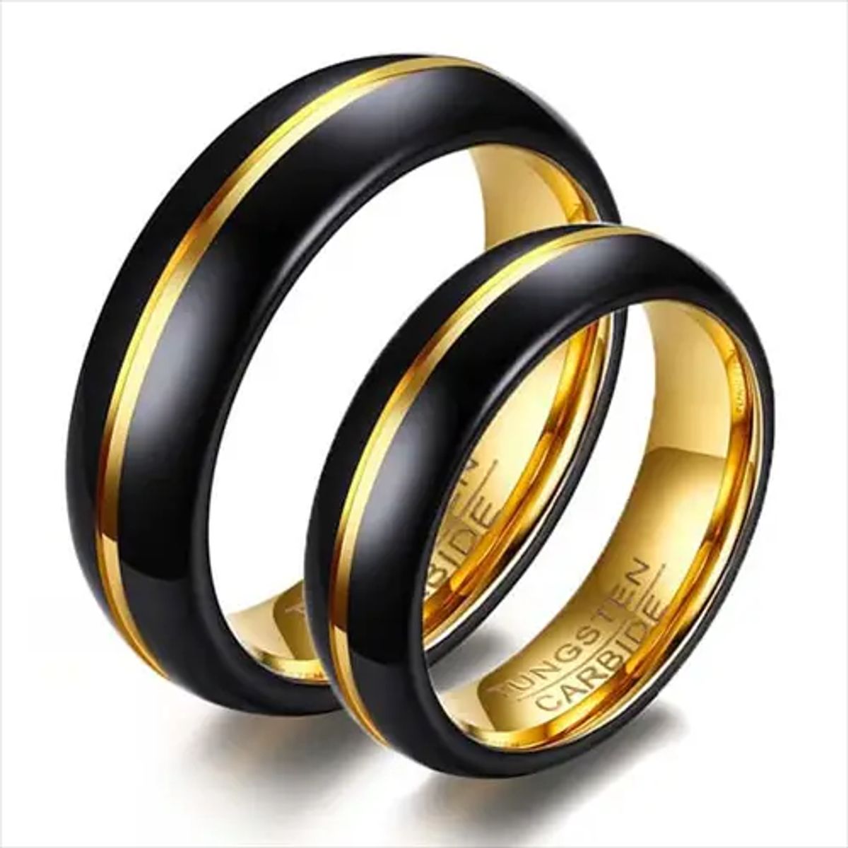 HQ tungsten forlovelsesring