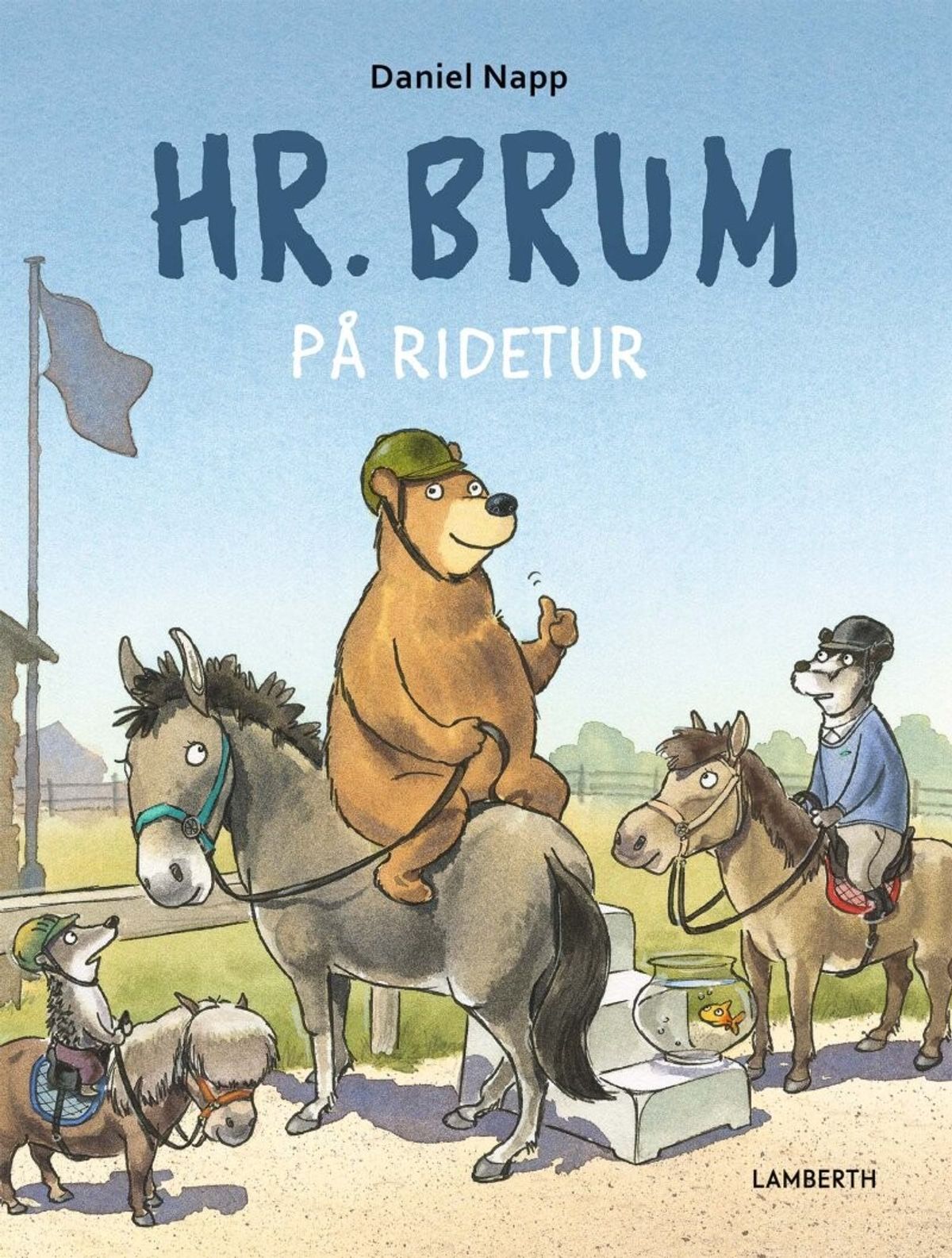 Hr. Brum På Ridetur - Daniel Napp - Bog