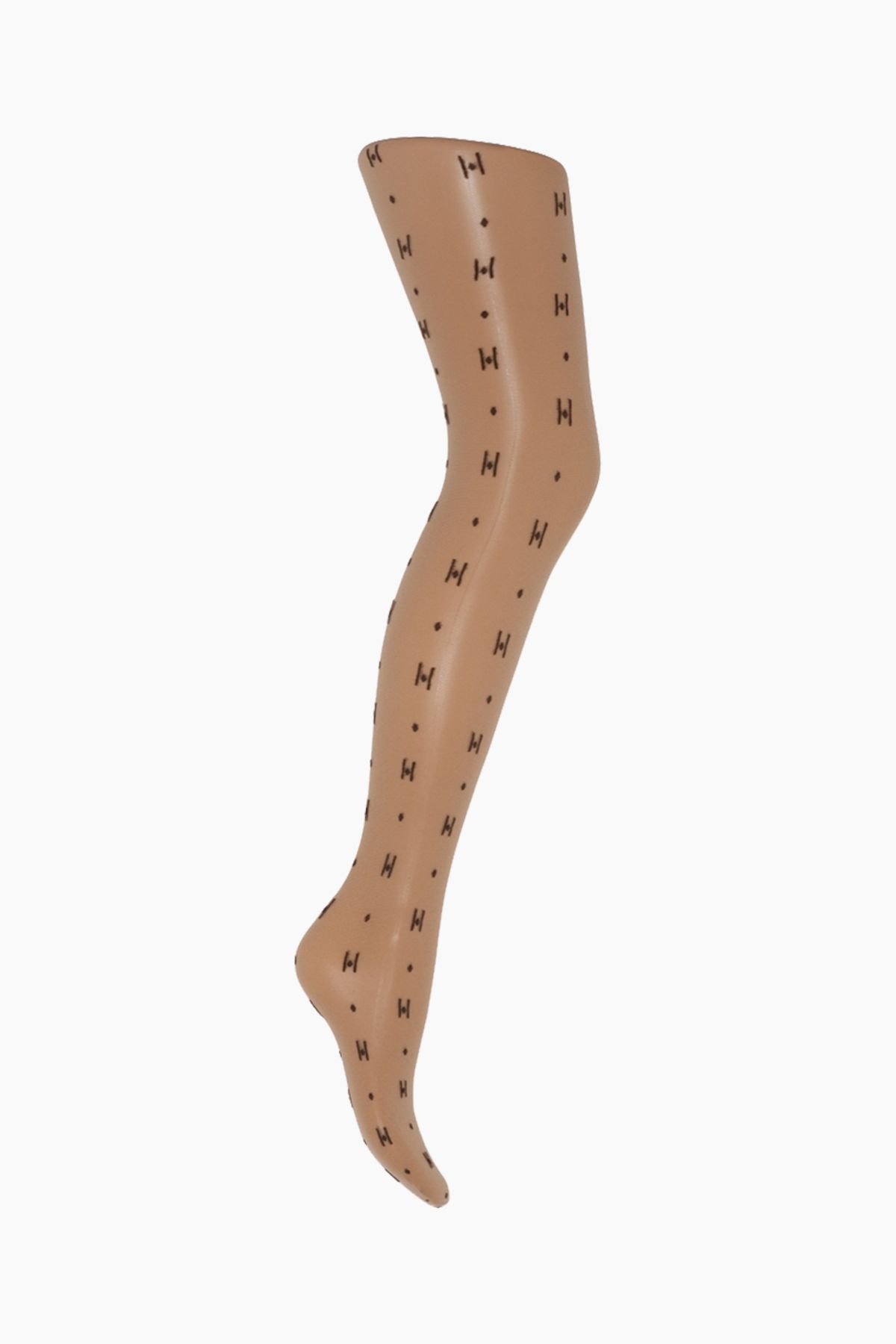 HTD Logo tights - Brown - Hype the Detail - Brun L/XL