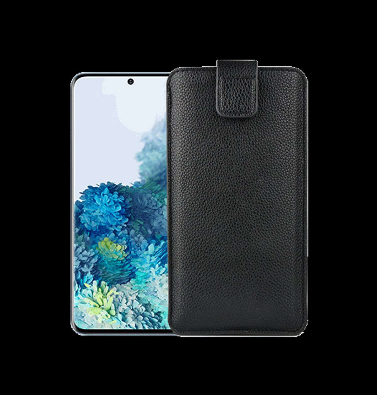 Huawei Mate 10 Lite - Verona Læder Sleeve M. Lukning - Black Onyx