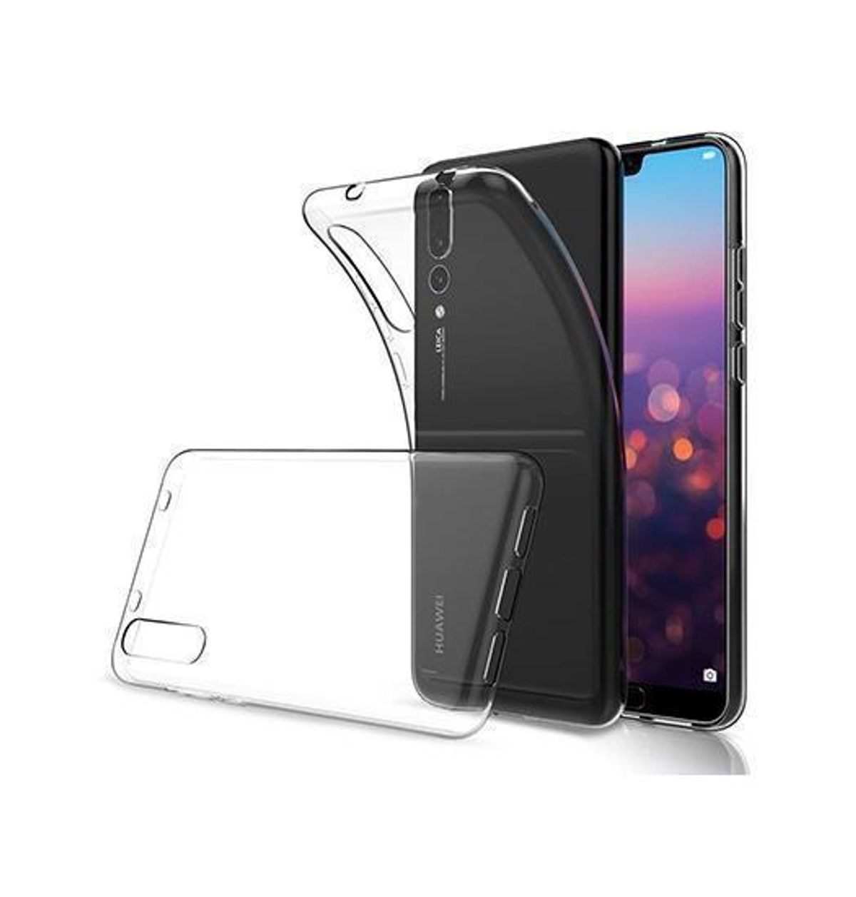 Huawei P20 Pro - Ultra-Slim Silikone Cover - Gennemsigtig