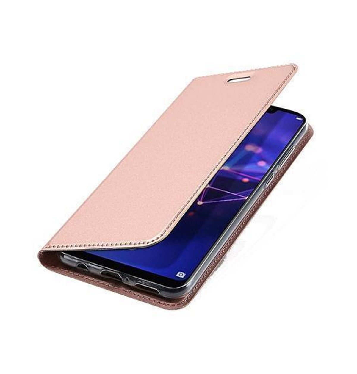 Huawei P20 Pro - Vanquish Pro Series Flipcover Etui - RoseGuld