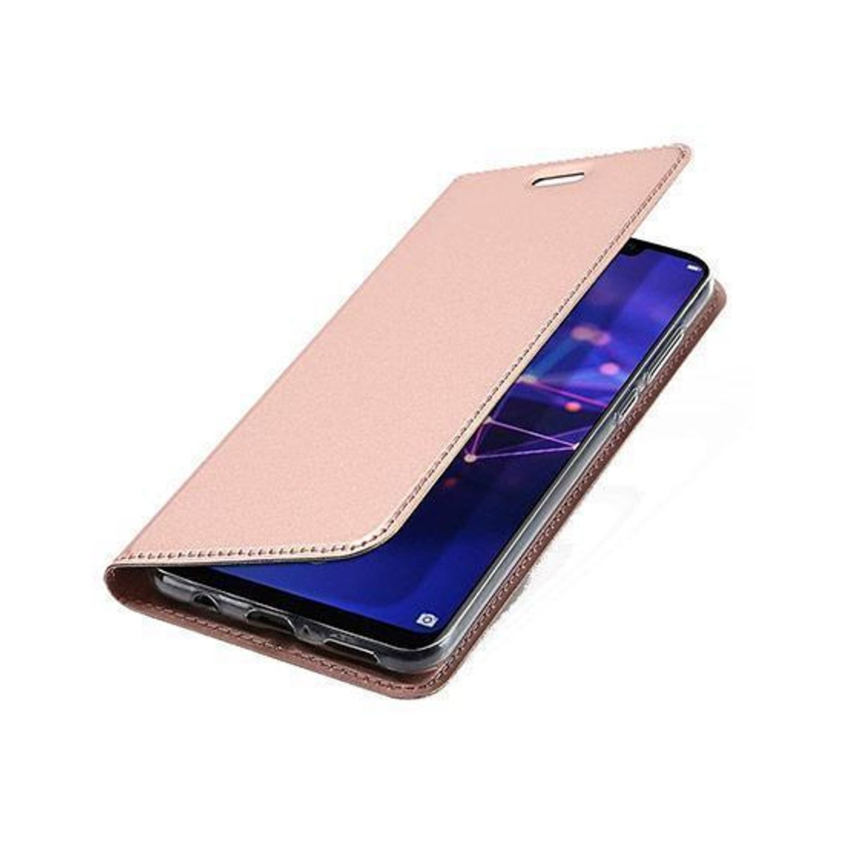 Huawei P20 - Vanquish Pro Series Flipcover Etui - RoseGuld