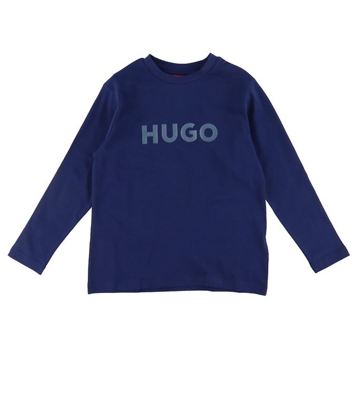 HUGO Bluse - Medieval Blue m. Logo