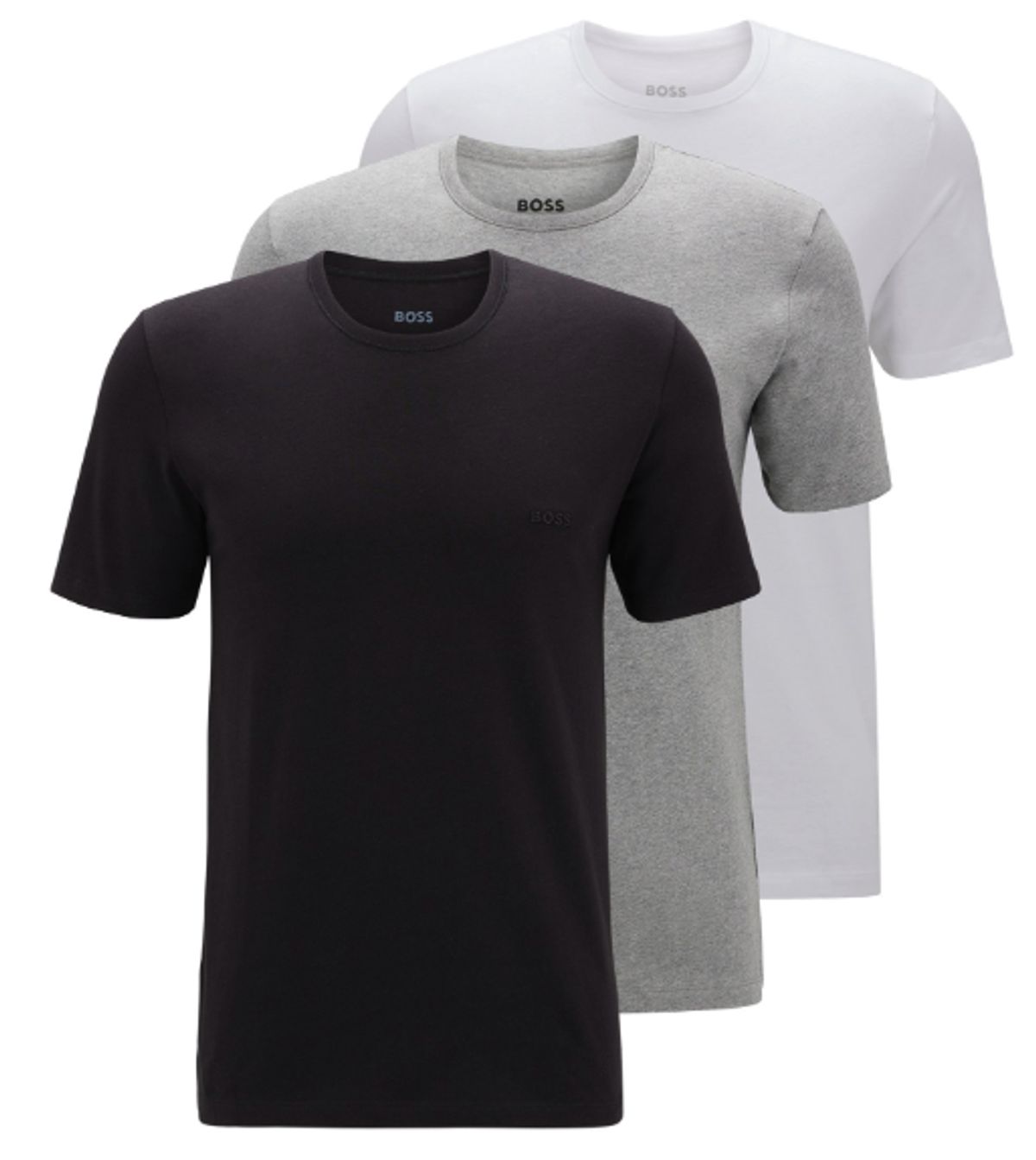 Hugo Boss 3-pack T-shirts 50325388-999 Black/white/grey