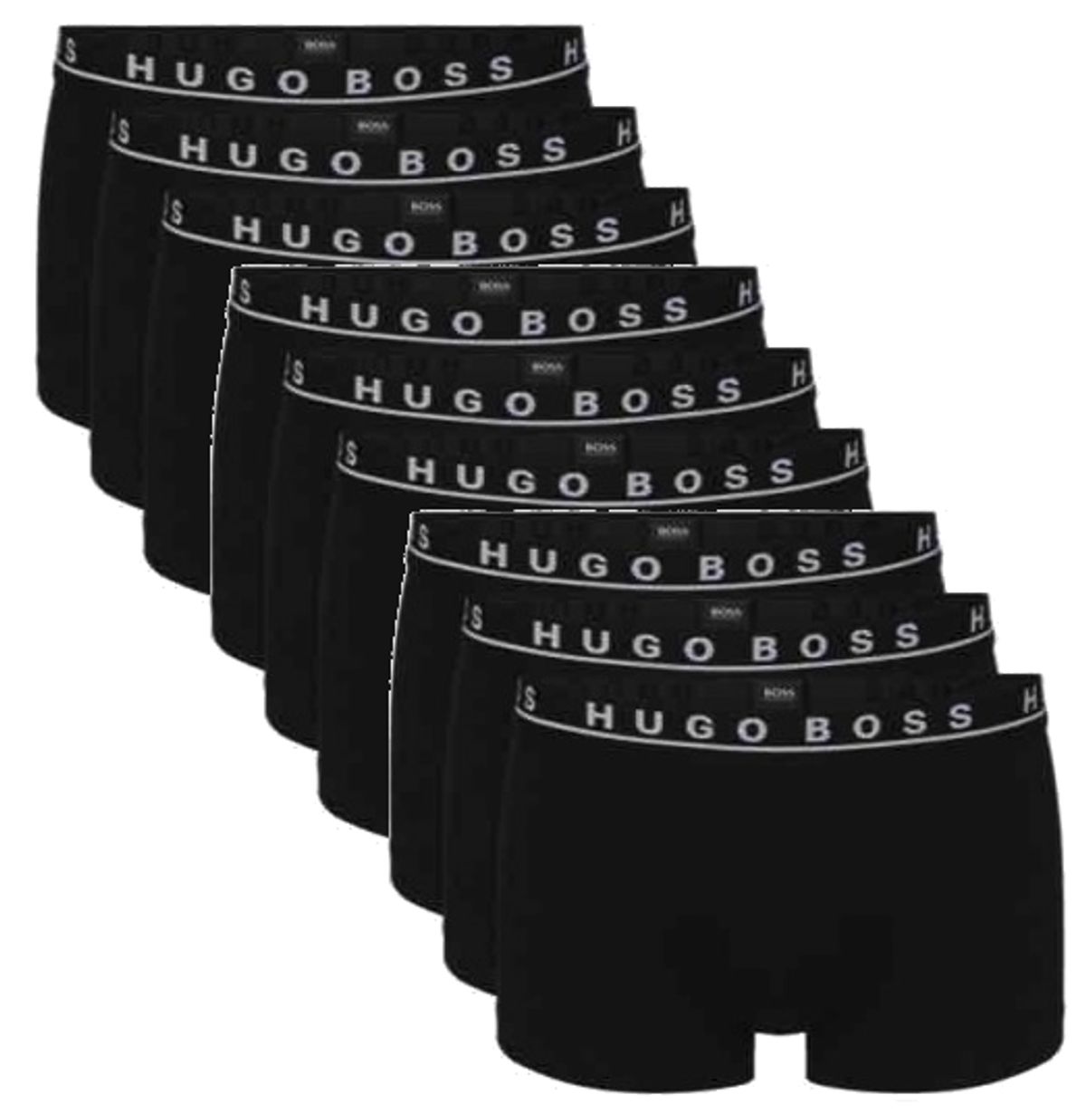 Hugo Boss 9-pack Trunks 50325403-001 Black