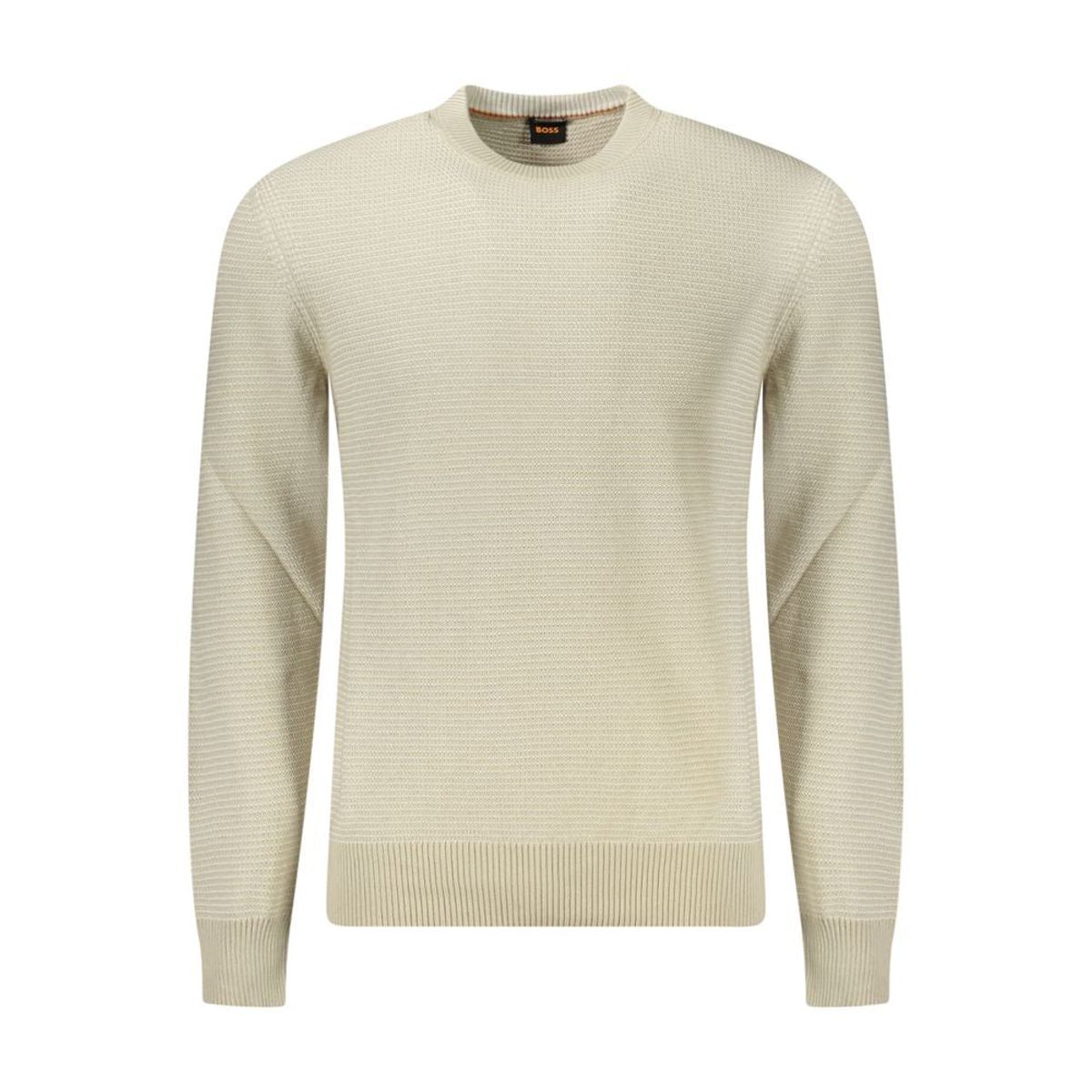 Hugo Boss Beige Cotton Sweater