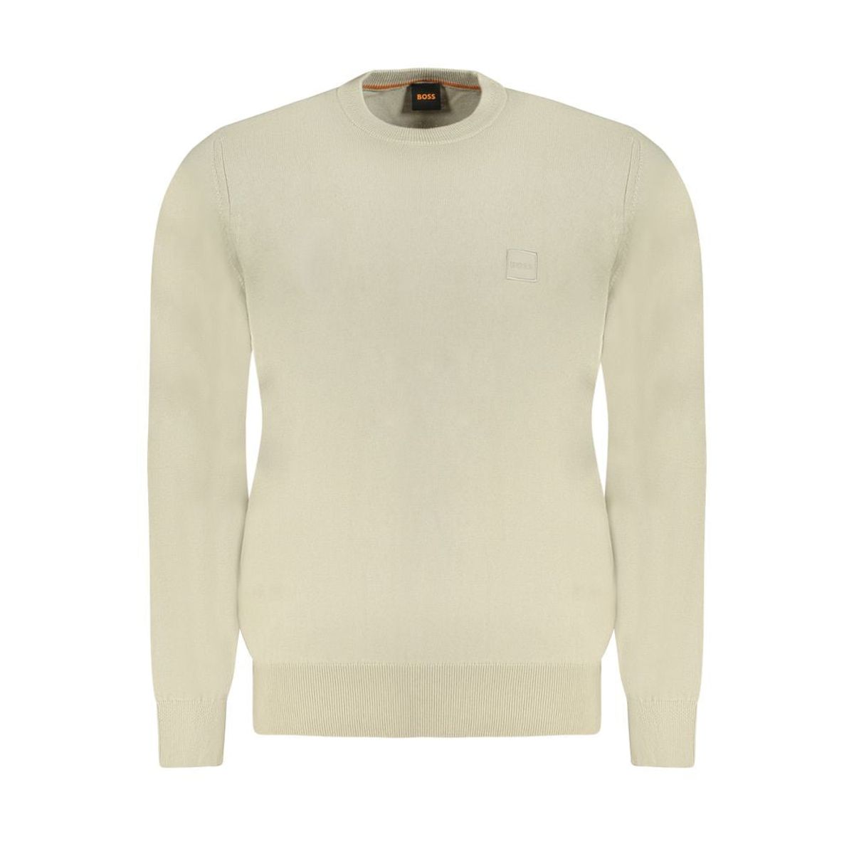 Hugo Boss Beige Cotton Sweater