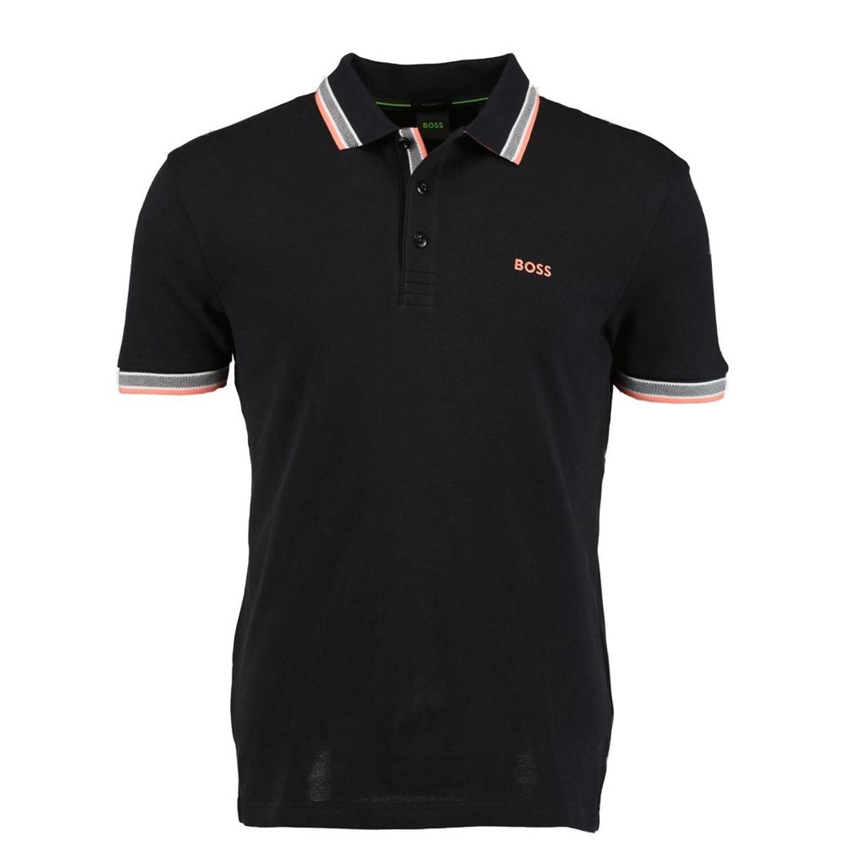 Hugo Boss Black Cotton Polo Shirt