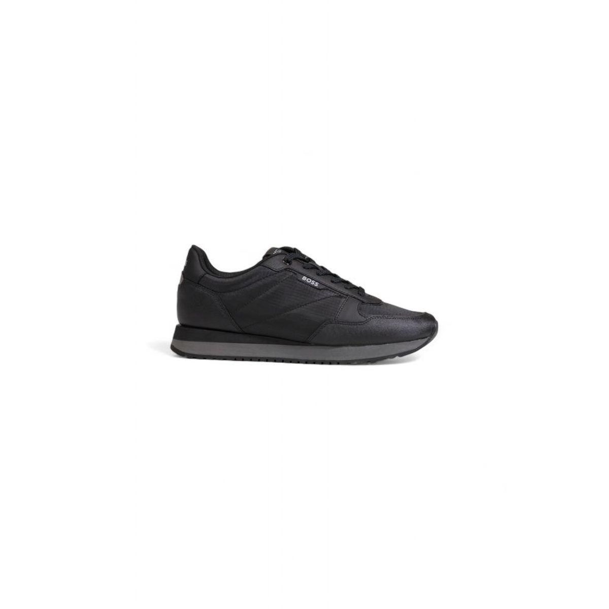 Hugo Boss Black Fabric Sneakers