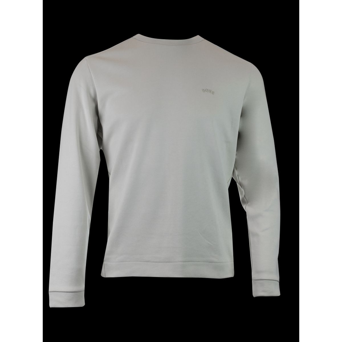 Hugo Boss Elegant Beige Cotton Sweatshirt