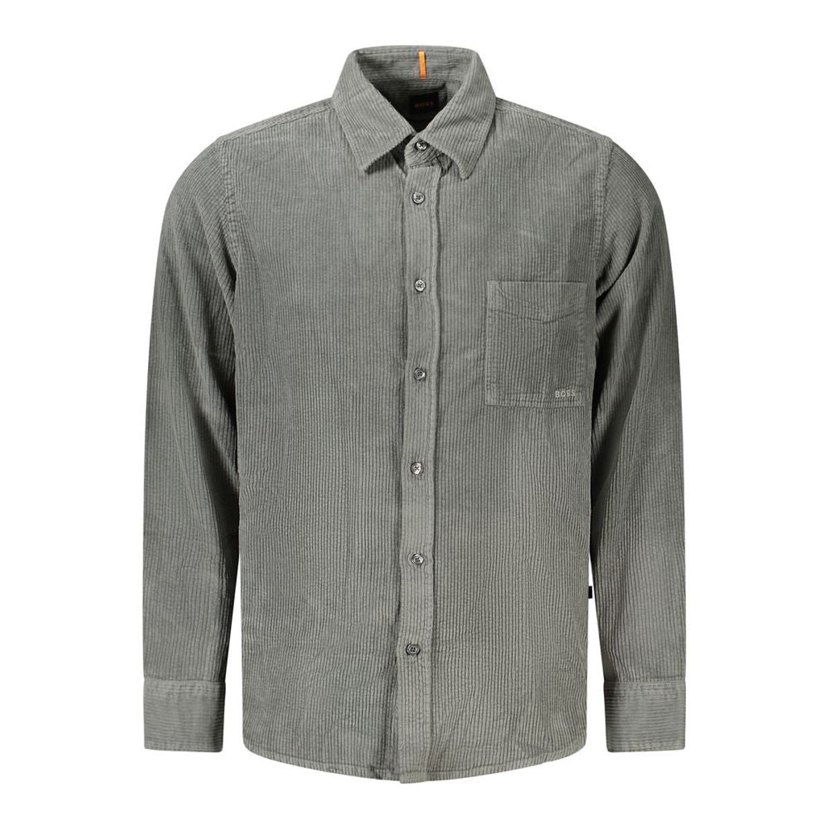 Hugo Boss Green Cotton Shirt